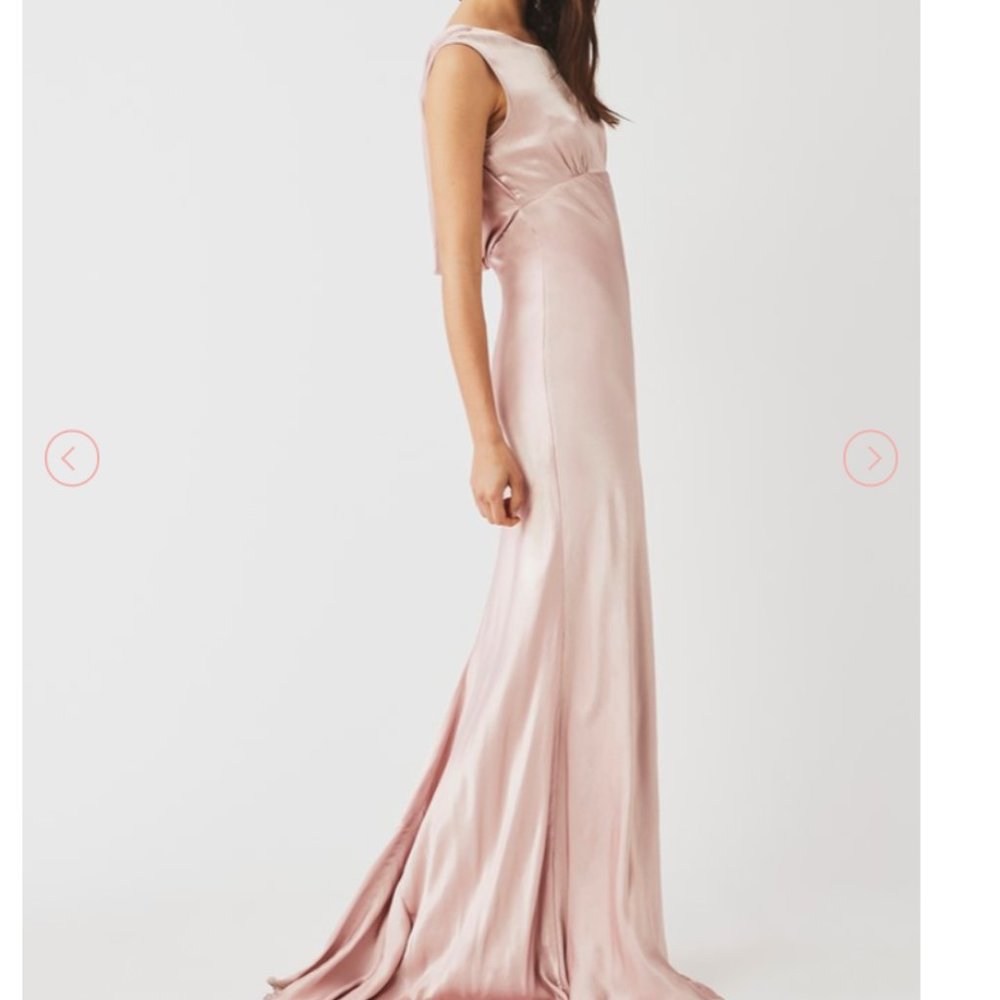 Ghost London Salma Dress in Taupe